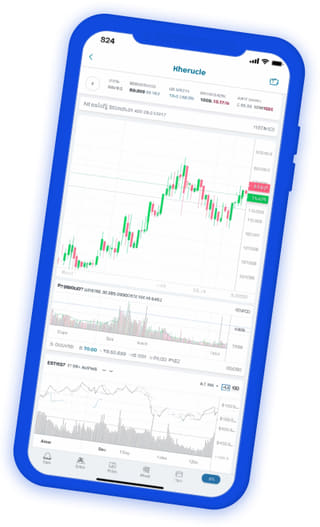 Prakt Rentedom live porteføljedashboard for kryptohandel